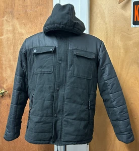 A&I Men's Large Black Winter Jacket - Picture 1 of 4