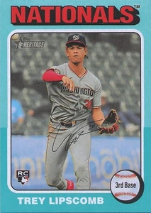 2024 Topps Heritage High Number Aqua - Trey Lipscomb #684 (RC) - Foto 1 di 2