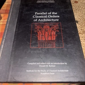 Parallel of the Classical Orders of Architecture Hard Cover - Picture 1 of 6