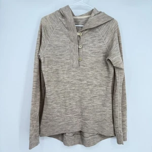Suéter con Capucha Icebreaker Crave Lana Merino Pullover Exterior Minimalista Tostado Talla M - Imagen 1 de 14