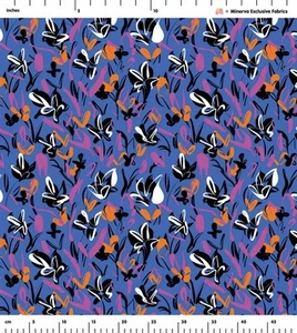 Minerva Exclusive Lining Fabric - POD - Floral Emotion - per metre - Picture 1 of 1