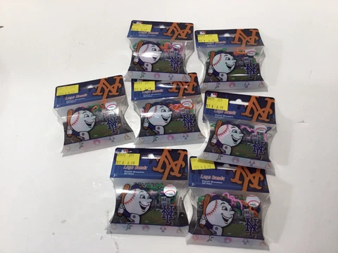 Lot Of 7 Packs New York Mets MLB Baseball Silly Bands Silicone Bracelets Cover