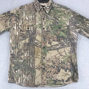 Vntg Walls Realtree Hunting Camo Shirt Size M Long Sleeve Button Up - Picture 1 of 12