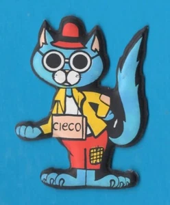 Formaggino Mio Locatelli Plasteco Milano IL GATTO CIECO THE BLIND CAT MA272 - Imagen 1 de 2