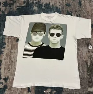 VINTAGE RARE 1988 PET SHOP BOY T SHIRT SIZE S-4XL GIFT FANS - Picture 1 of 6