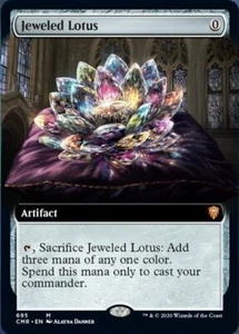 Jeweled Lotus- Foil Extended Art -  X1 - Commander Legends - M695-MTG- 4RCards - Picture 1 of 1