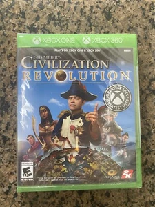 Sealed!! Sid Meier's Civilization Revolution Xbox One + 360 (Brand New!) - Picture 1 of 3