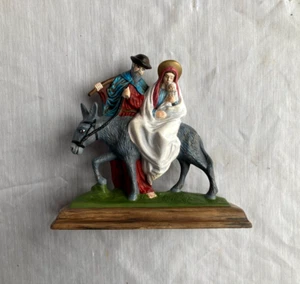 Vintage Hand Painted Ceramic Josef Mary Baby Jesus 7" Figurine - Nice!! - Picture 1 of 4