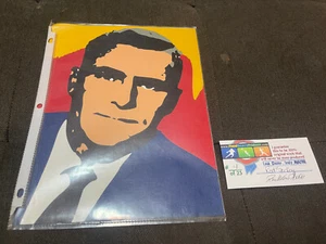 Rod Serling SELBSTPORTRAIT KUNST. 4 von 25. ORIGINAL - Bild 1 von 4