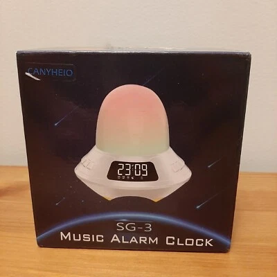 SG-3 Music Alarm Clock - Image 1 of 4