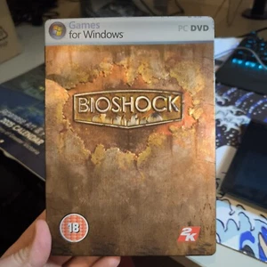 Bioshock PC Game - w/Manual Limited Edition Steelbook 2K Shooter - Picture 1 of 2