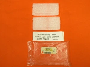 1970 Mustang Rear Marker Light Lens Gaskets - Picture 1 of 5