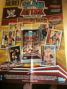 SLAM ATTAX  {SUPER STARS } BASE CARDS 49  TO 208