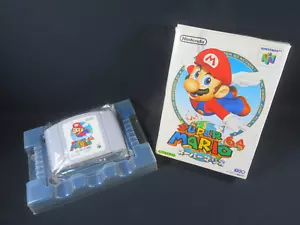 Nintendo Japan Super mario 64 n64 game Authentic tested cartridge games jp boxed - Picture 1 of 24