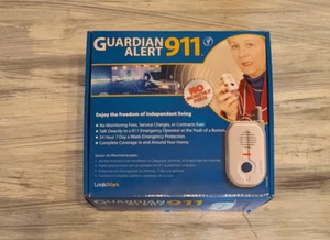 Guardian Alert 911 MEDICAL ALERT System Base & Voice Pendant NEW LogicMark 30911 - Picture 1 of 3