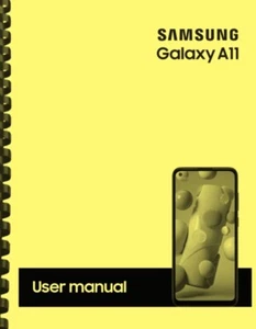 Samsung Galaxy A11 A115A A115AP AT&T INSTRUKCJA OBSŁUGI - Zdjęcie 1 z 4