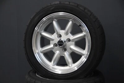 Mazda MX5 NA NB Satz 15 Zoll Alufelgen Minilite Style Räder Pirelli Sommerreifen - Bild 1 von 2