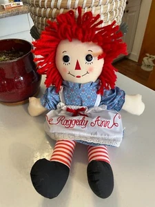 Aurora Raggedy Ann Soft Body 16-inch Doll Fully Dressed NWOT - Picture 1 of 5