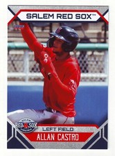 2023 Choice Salem Red Sox Allan Castro Boston Red Sox /750