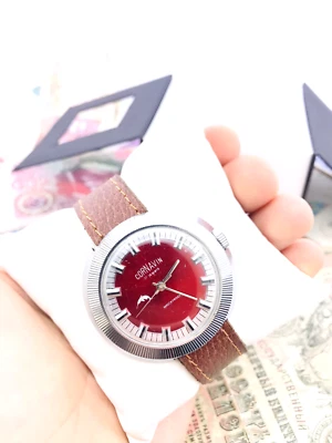 🏆Rare watch Raketa Cheburashka Cornavin Wristwatch USSR ☭ Olympic 1980 Service - Image 1 of 4