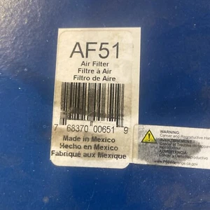 NEW HASTINGS Premium Filters  AIR FILTER (PN AF51) - Picture 1 of 4