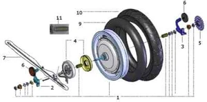 Motore SFM / Sachs P786000001000 Prima E - Foto 1 di 1