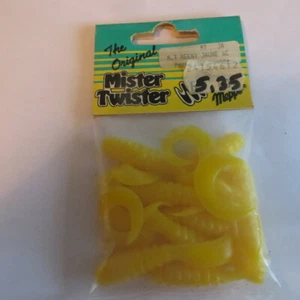 10 twisters jaunes – Mepps – 20 grs - Photo 1/2