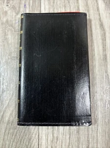 Vintage Sheaffer Eaton Pocket Telephone Address Book, Black, 4.74 x 3” (A90E) - Picture 1 of 12