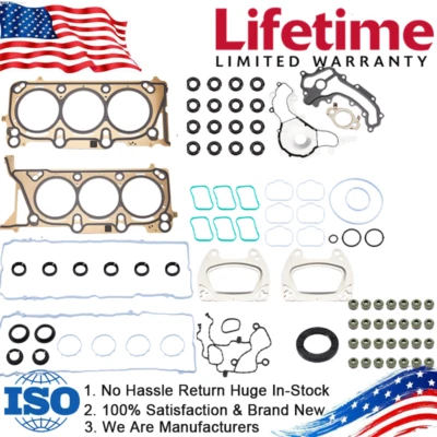 Juego de juntas de culata de motor HGS1184 para Chrysler Dodge Durango Jeep Ram 3,2/3,6 L V6 V6 Foto 1 de 4