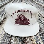 Vintage Norfolk Southern Hat Cap Snap Back Pocahontas Railroad Trucker 80s USA