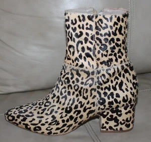 Matisse Animal Print Block Heel Women's Boots Size 6.5 M - Picture 1 of 10