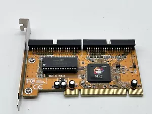 SIIG IDE ATA PCI Controller Card SC-PE4A12 Dual Channel ATA/133 Support - Picture 1 of 5
