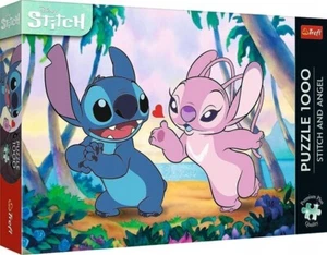 NEW Trefl Jigsaw Puzzle 1000 Pieces 12079 Stitch and Angel - Imagen 1 de 2