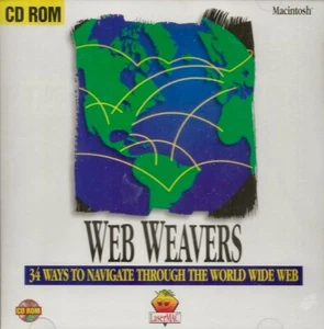 WEB WEAVERS - 34 Wege Navigation durch WWW (Macintosh CD-ROM in Juwelenetui) 1996 - Bild 1 von 2