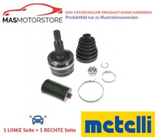 GELENK ANTRIEBSWELLE PAAR WHEEL SIDE METELLI 15-1399 2PCS G FÜR HONDA CIVIC VI
