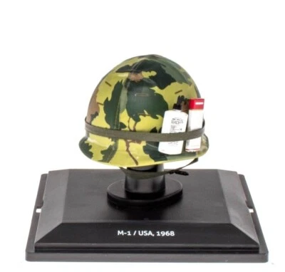 Casque M-1 USA Vietnam 1968 - 1:5 ( 4 cm) Spark Militaire CM01 - Photo 1/4