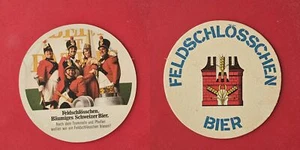 Feldschlösschen BierTrommeln und Pfeifen Brauerei Bierdeckel Coaster Beermat - Bild 1 von 1