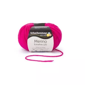 MERINO EXTRAFINE 120 von Schachenmayr - Farbe 00140 - 50 g / ca. 120 m Wolle - Bild 1 von 6