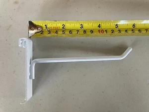 Ganchos de rejilla blancos 72 - 6" para rejilla o mini rejilla - ¡Ligeramente usados! - Imagen 1 de 2