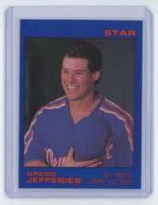 1988 Star Co Gregg Jefferies Baseball Card #4