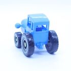 Mini Toys Small Car Blue Pull Wire Car Model Toy Farmer Blue Tractor  Kids