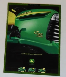 John Deere LT LTR LX Serie Rasentraktoren Prospekt 2002 - Bild 1 von 3