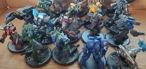 pick 1 Battletech Mechwarrior Mech miniatures Wizkids Lose no box no cards - Picture 1 of 82