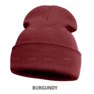 Beanie Hat Cap Plain Knit Skull Cuffed Winter Warm Slouchy Men Women Classic CF - Picture 1 of 38