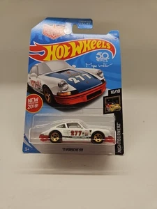 Hot Wheels 71 Porsche 911 Magnus Walker 235/365 Nightburnerz 10/10 bianco - Foto 1 di 3