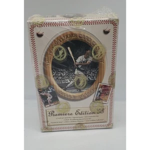 1993 TED WILLIAMS BASEBALL FACTORY SEALED BOX PREMIERE EDITION - Foto 1 di 3