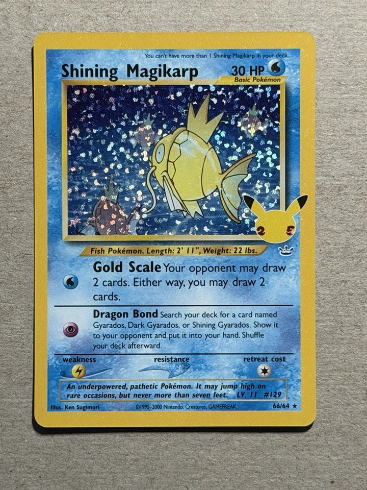 Pokemon Celebrations: Classic Collection Shining Magikarp 66/64 - Image 1 of 2