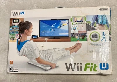 Wii Fit U Game with Wii Balance Board and Fit Meter Wii U NEW - Image 1 of 3
