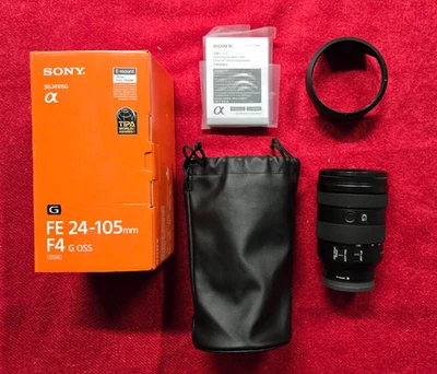 Sony Alpha FE 24-105 mm F/4 G OSS Full Frame E-mount lente zoom con filtro UV Foto 1 de 4