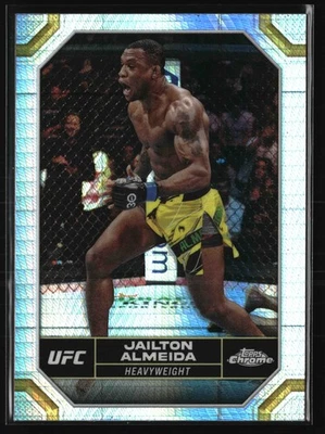 2024 Topps Chrome UFC - Prism - #86 Jailton Almeida - Image 1 of 2